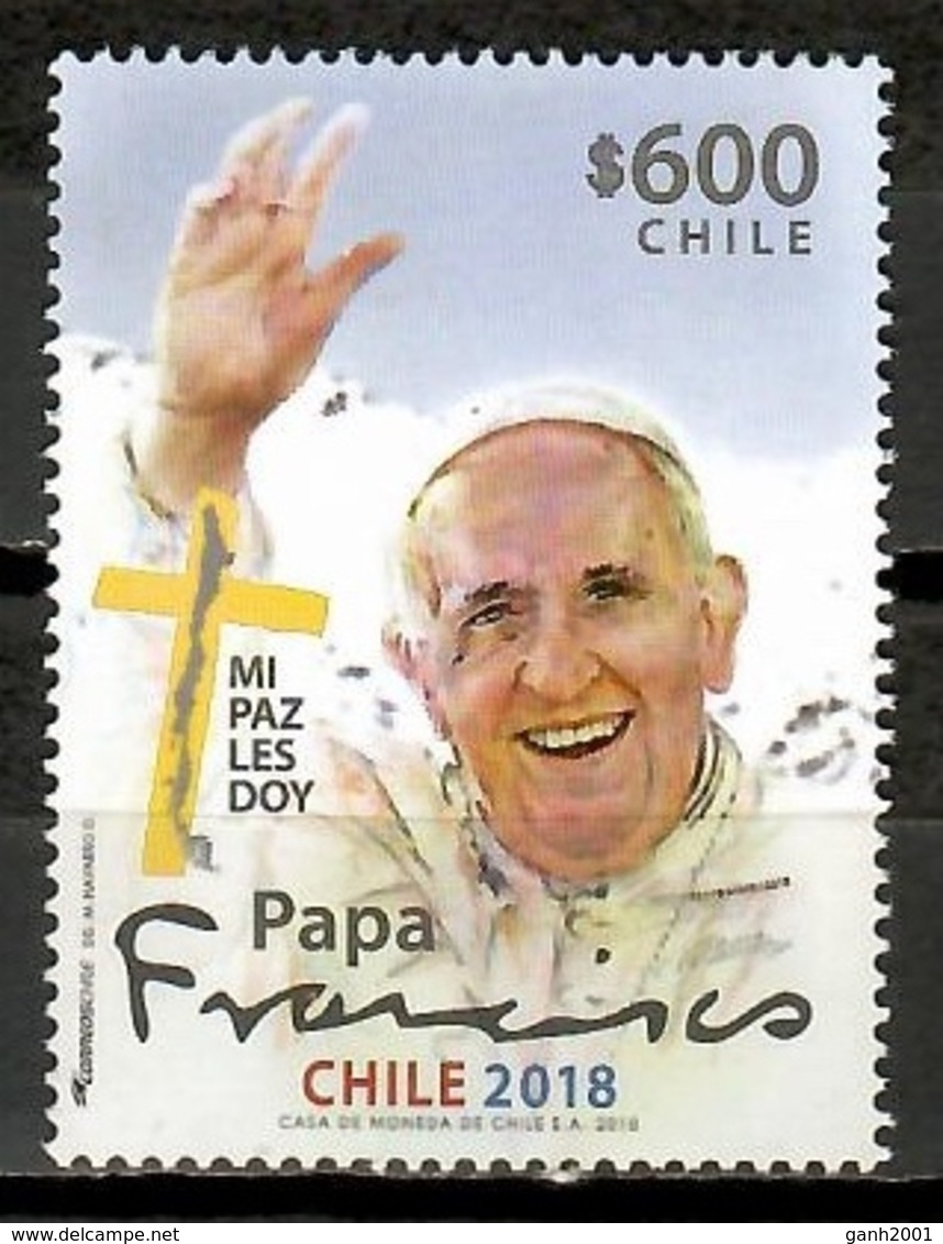 Chile 2018 / Pope Francis MNH Papa Francisco / Cu10837  C5-32 - Papas