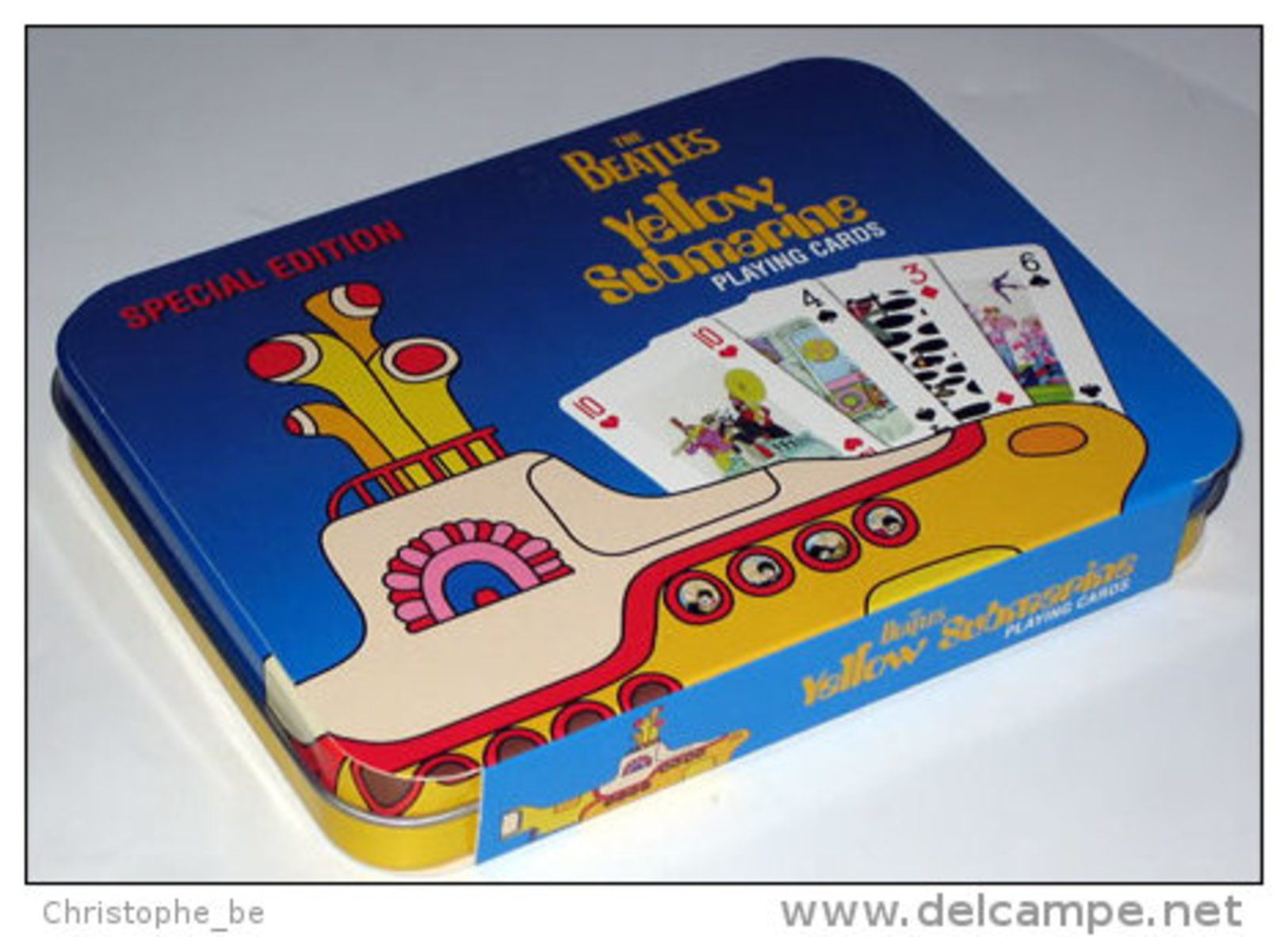 The Beatles, Yellow Submarine Speelkaarten, Playing Cards, Limited Edition, In Tin Box + Certificate - Speelkaarten