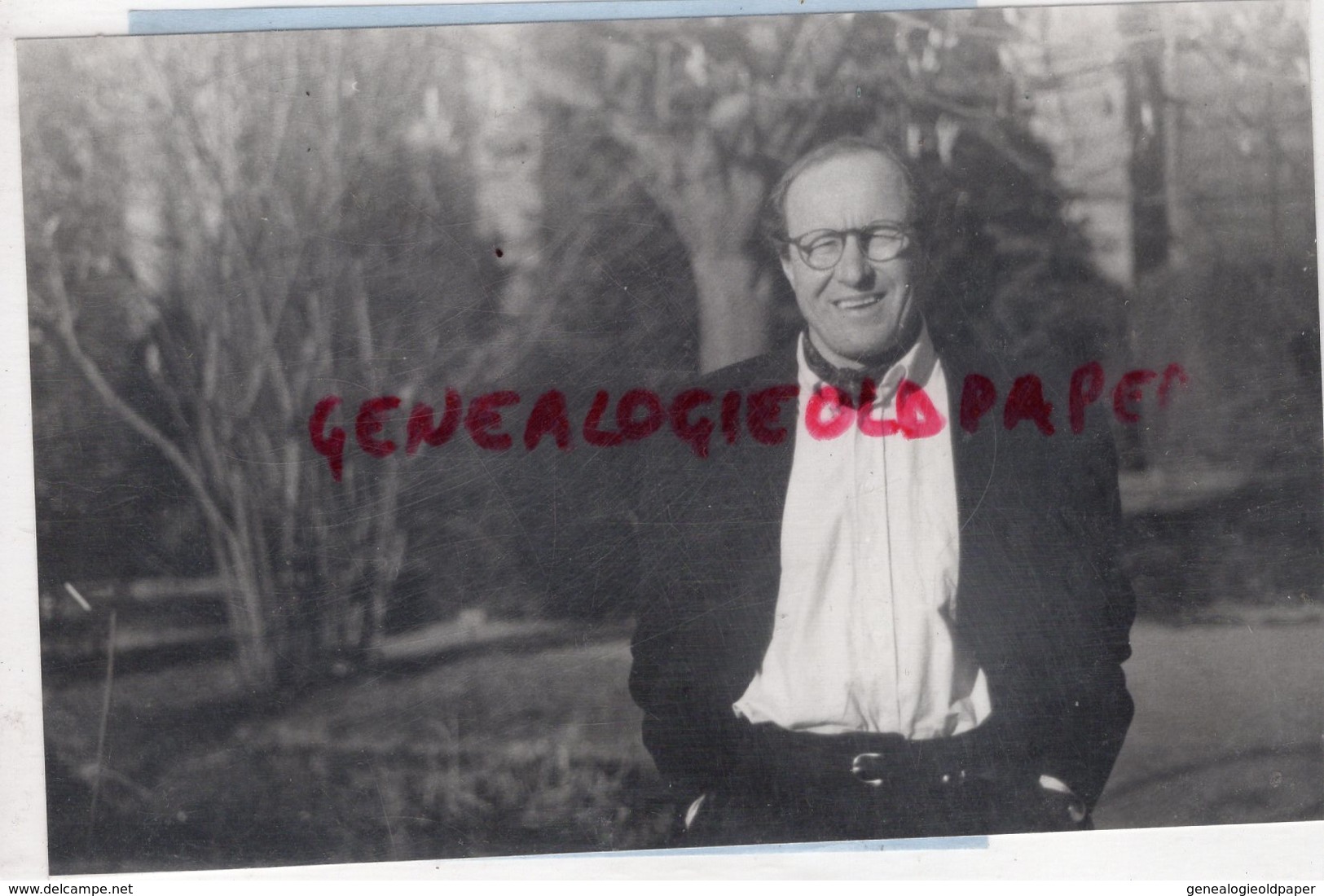 87 - LIMOGES - BERNARD CUBERTAFOND -PHOTO ORIGINALE 1989 - Personnes Identifiées