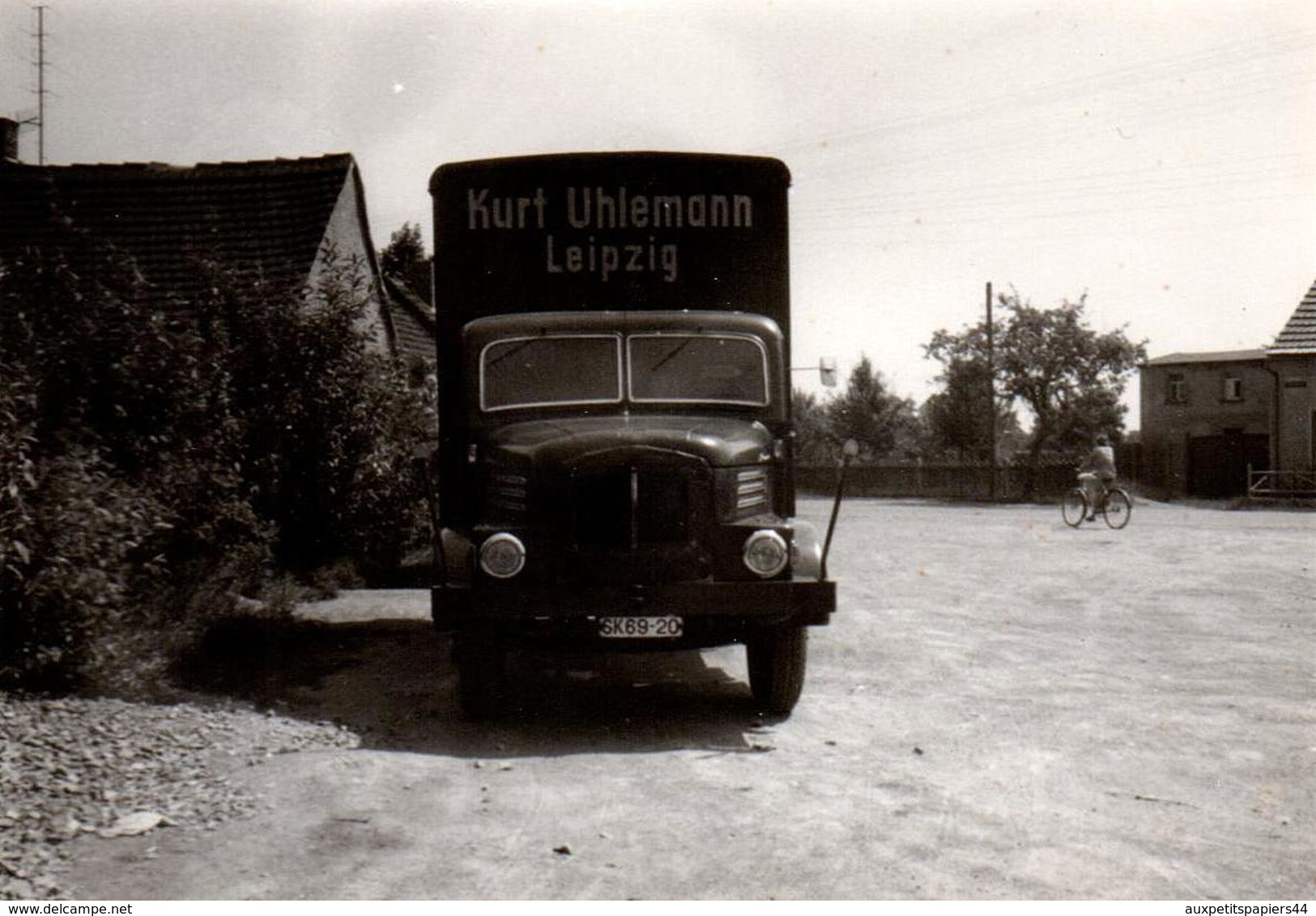 Lot De 9 Photos Originales Entreprise De Transport Et Camions De Kurt Uhlemann Mobelspedition Kohlen - Laderund 1950/60 - Automobiles