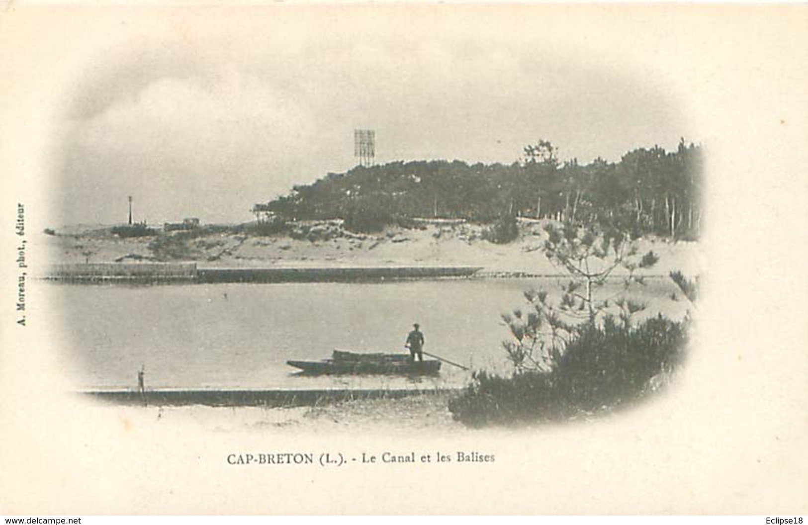 Capbreton - Le Canal Et Les Balises    T 102 - Capbreton