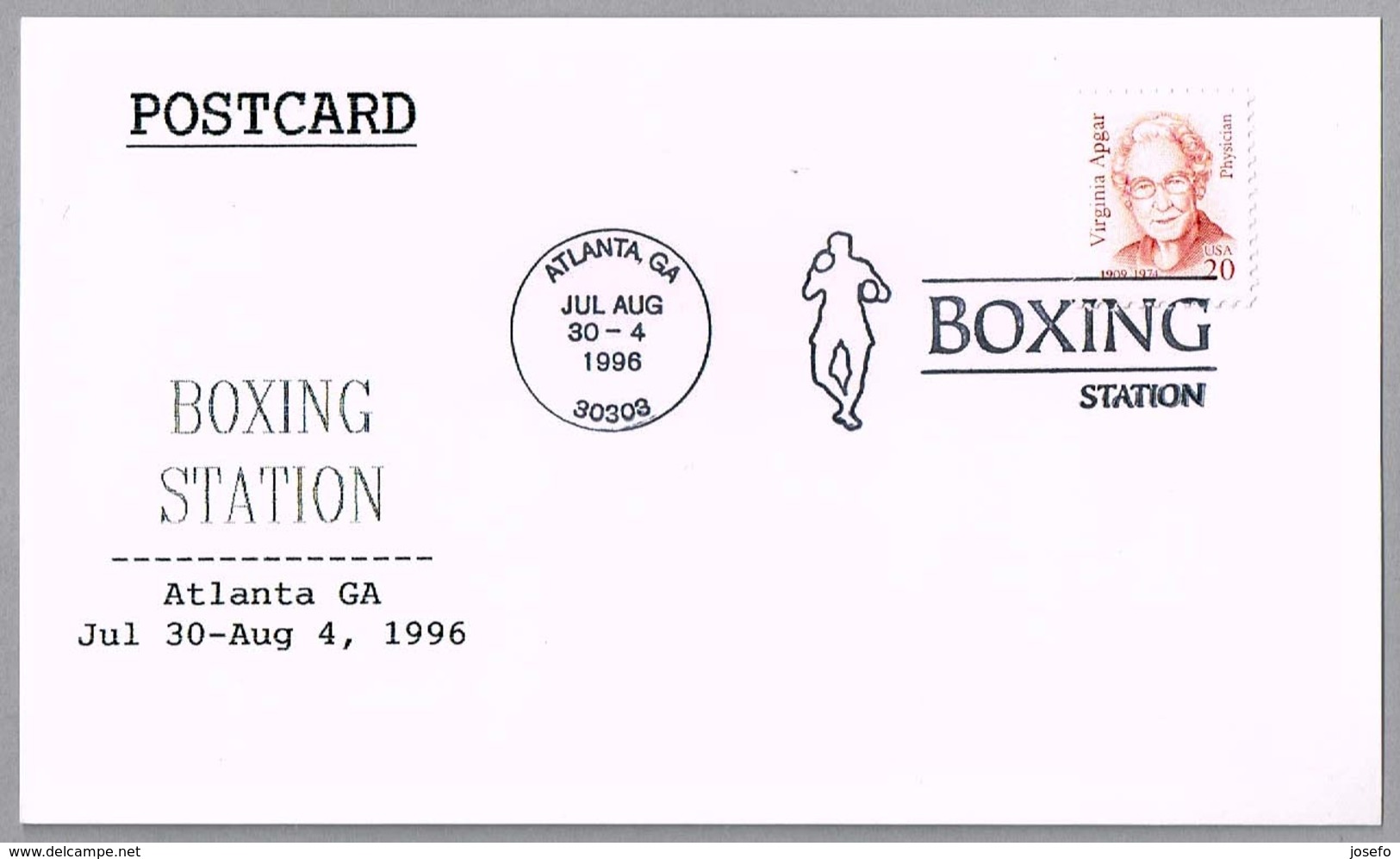 BOXEO En La Olimpiada Atlanta'96. BOXING In Atlanta'96. - Boxeo