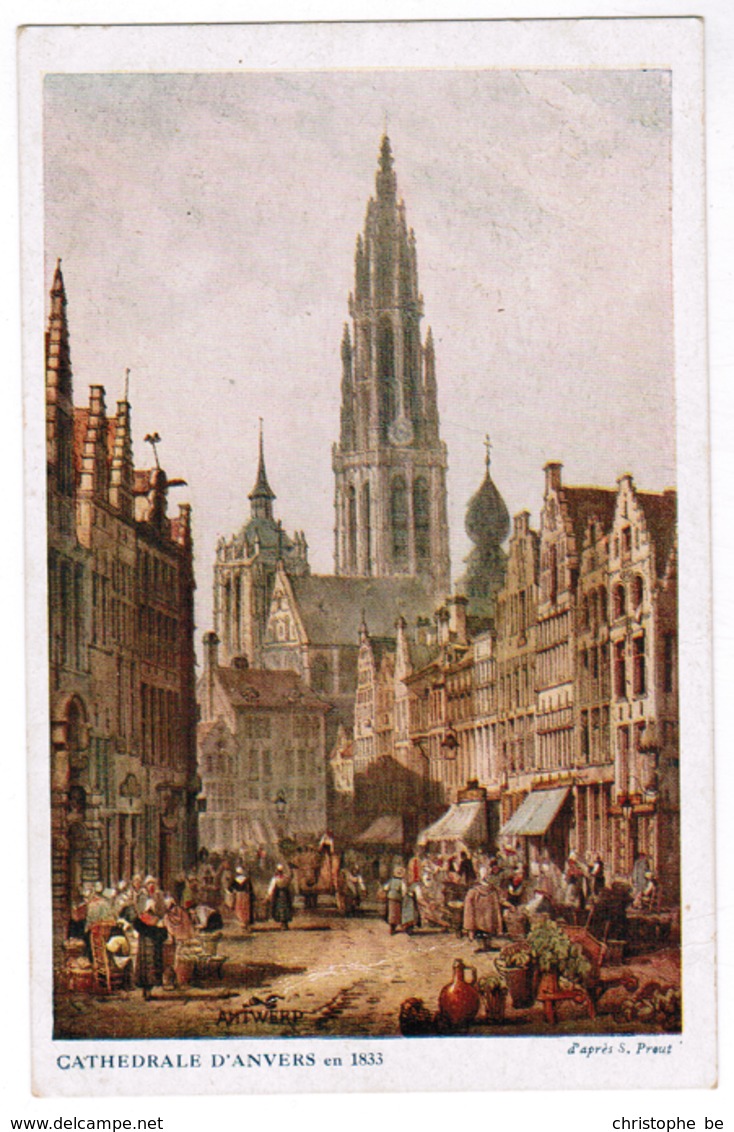 Antwerpen, Cathédrale D'Anvers En 1833 (pk52944) - Antwerpen