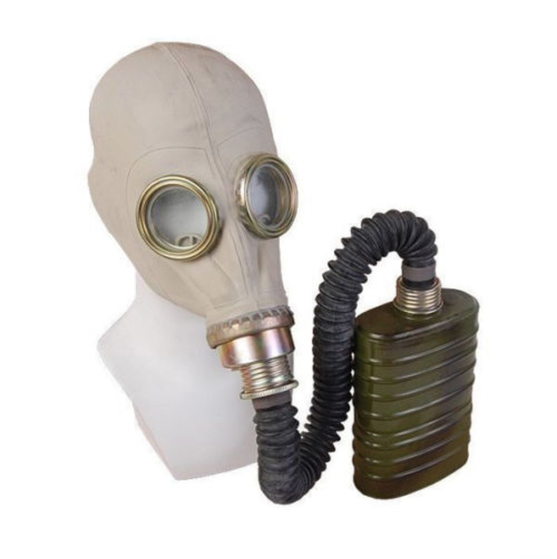Soviet Era Polish Gas Mask OM14 SzM41M MUA+hose. New Full Set Original Equipment With Filter - Equipement