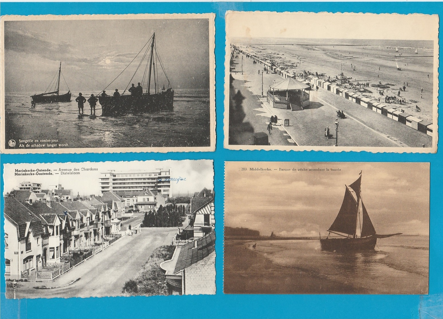 BELGIË Oostduinkerke, Lomardsijde, Westende, Middelkerke, Mariakerke Lot Van 67 Postkaarten. - 5 - 99 Cartes