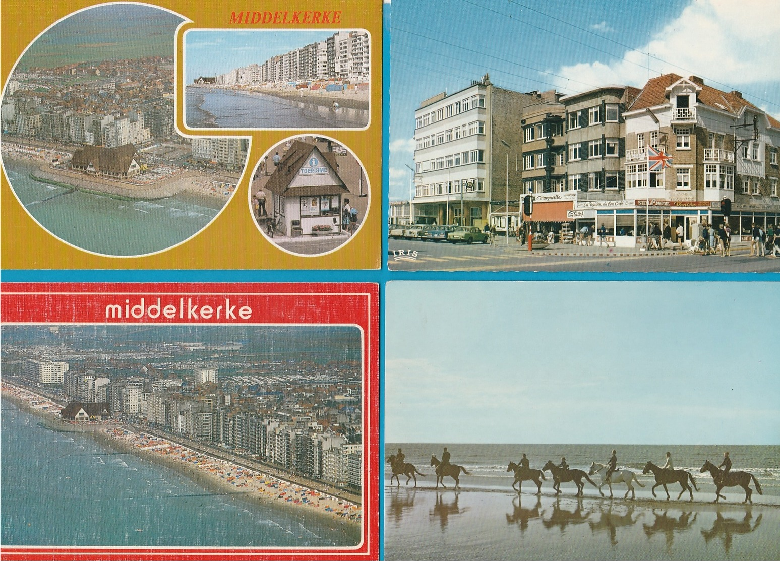 BELGIË Oostduinkerke, Lomardsijde, Westende, Middelkerke, Mariakerke Lot van 67 postkaarten.