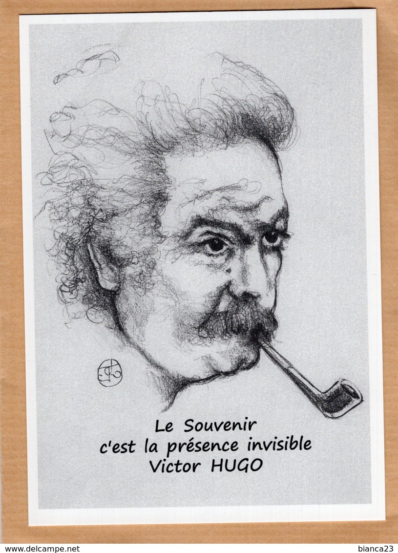 B55116 G. Brassens, Portrait, Citation De Victor Hugo, Imagier Théo Thiercy - Autres & Non Classés