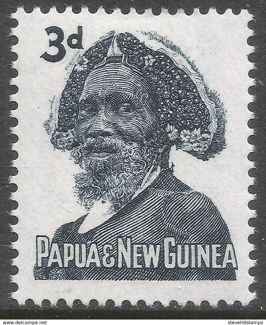 Papua New Guinea. 1961-62 Definitives. 3d MH. SG 29 - Papua New Guinea