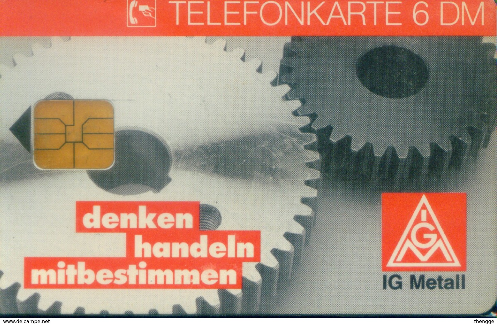 Germany Chip Cards, (1pcs) - K-Series: Kundenserie