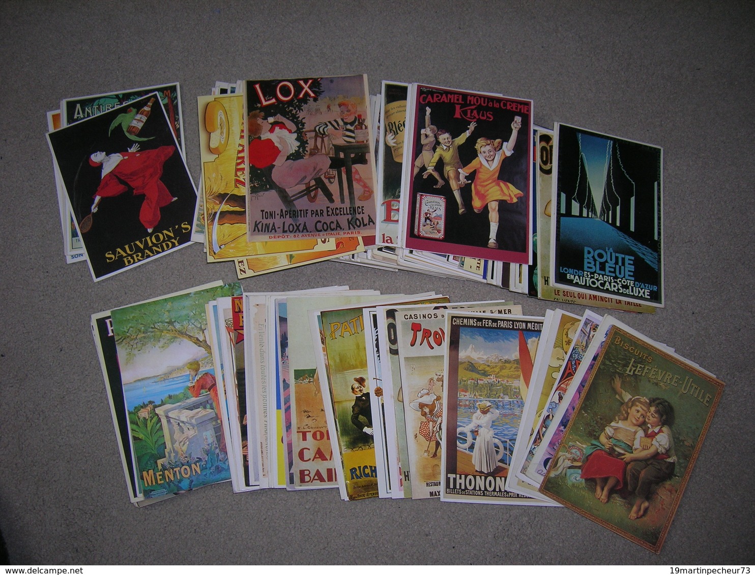 Lot De 200 Cartes Postales Cpm Fantaisie Publicite Ancienne Type Affiche Ou Carton Tout Theme Bon Etat - 100 - 499 Cartes