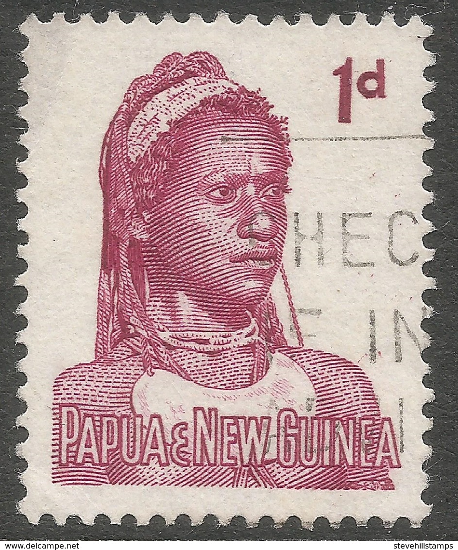 Papua New Guinea. 1961-62 Definitives. 1d Used. SG 28 - Papua New Guinea