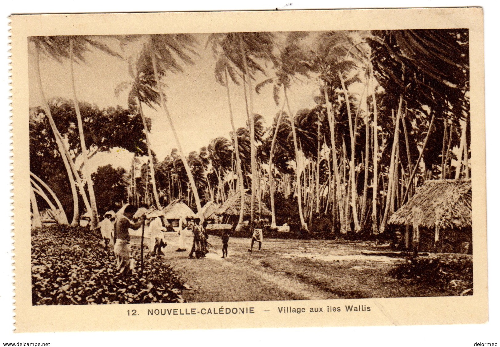 CPSM Village Aux Iles Wallis Et Futuna Nouvelle Calédonie Océanie éditeur Braun & Cie Paris - Wallis-Et-Futuna