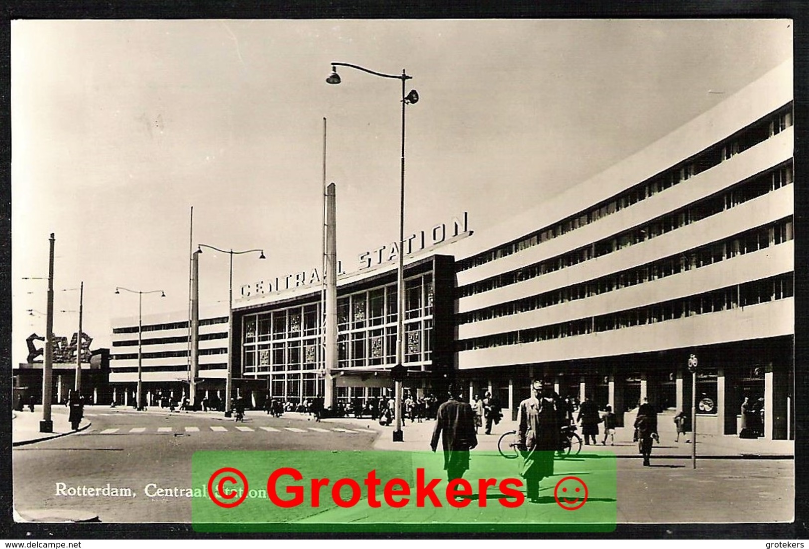 ROTTERDAM Centraal Station 1958 - Rotterdam