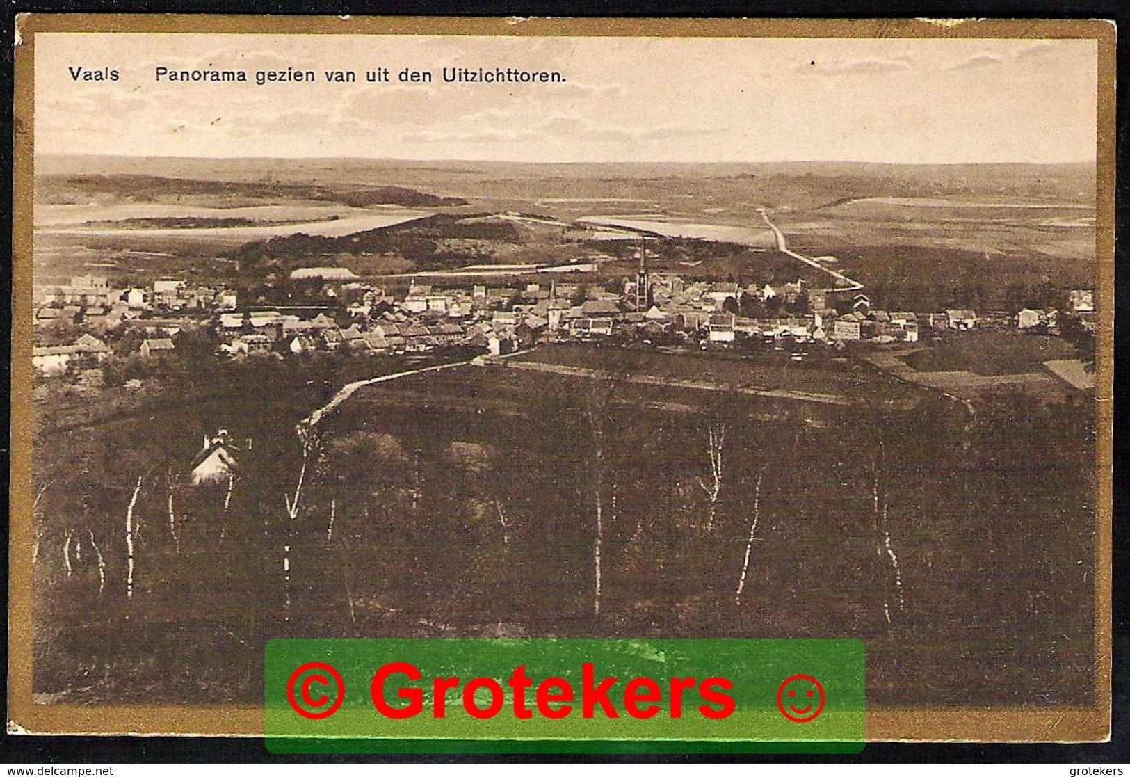 VAALS Panorama Gezien Vanuit Den Uitzichttoren 1928 - Vaals