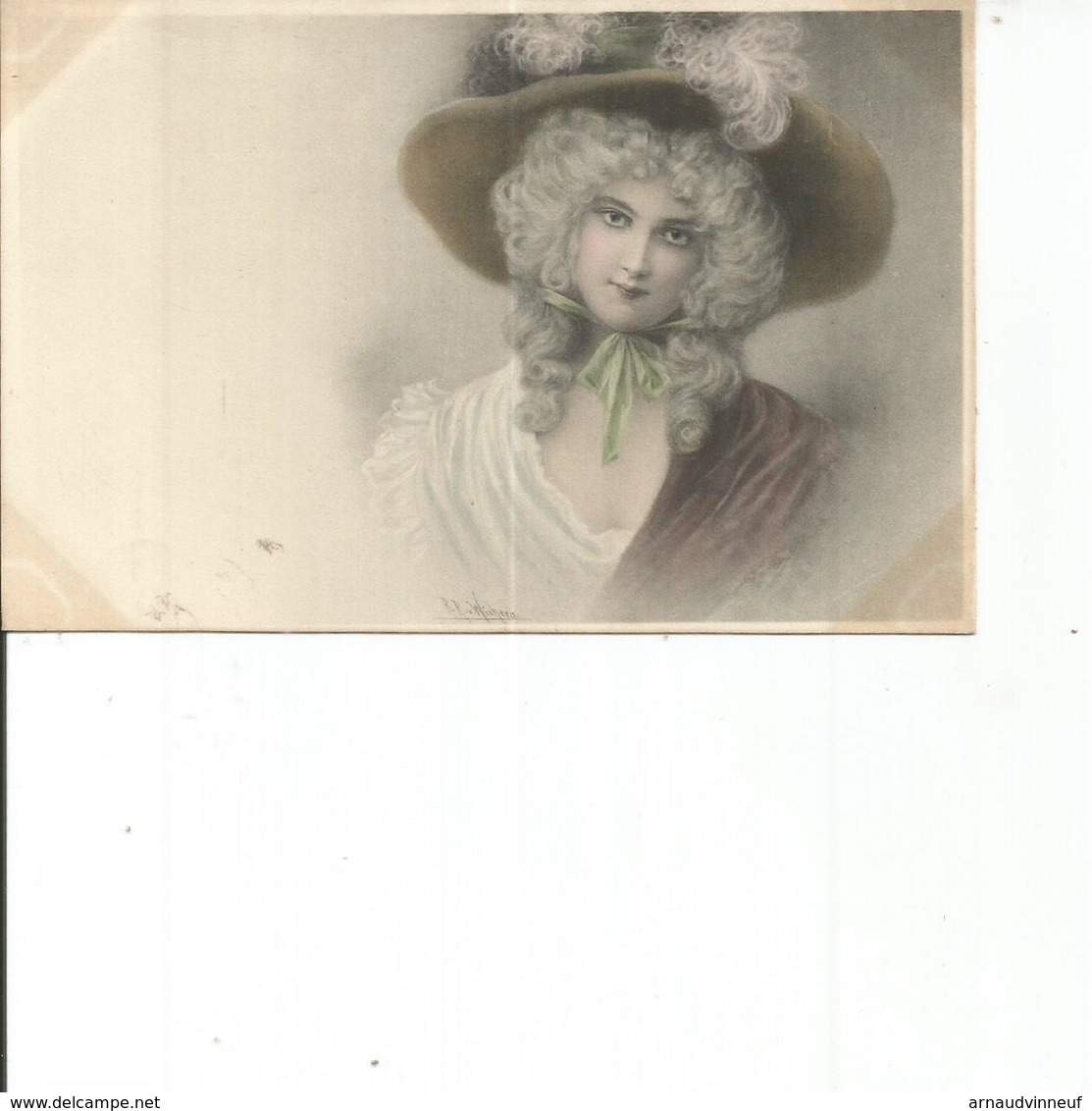 FEMME EN CHAPEAU - Wichera