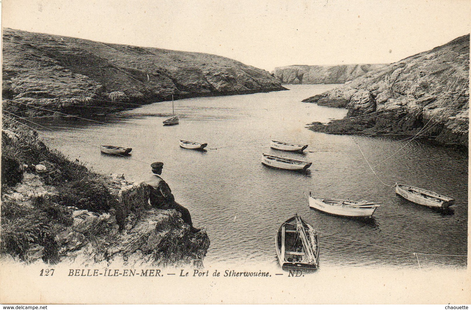 BELLE ILE EN MER....le Port De STHERWOUENE - Belle Ile En Mer