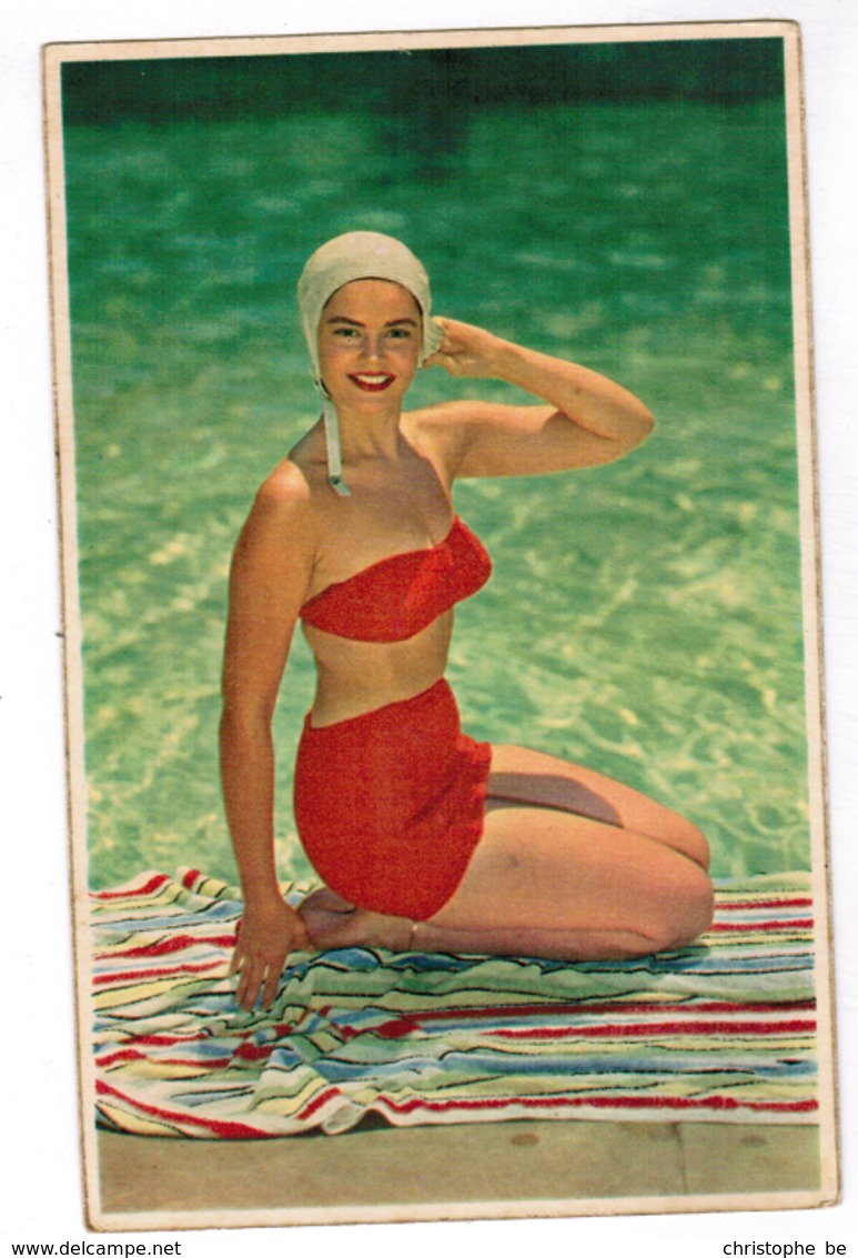 Baadster, Baigneuse Sur La Plage, Pin-up (pk52954) - Pin-Ups