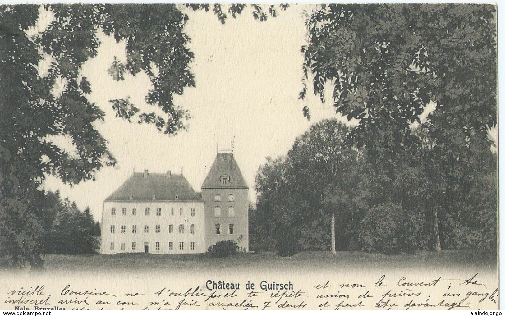 Aarlen - Arlon - Château De Guirsch - 1905 - Arlon