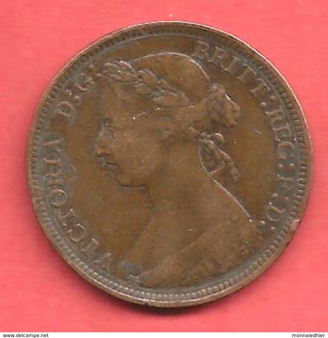 1/2 Penny , GRANDE BRETAGNE , Bronze , 1889 , N° KM # 754 - C. 1/2 Penny