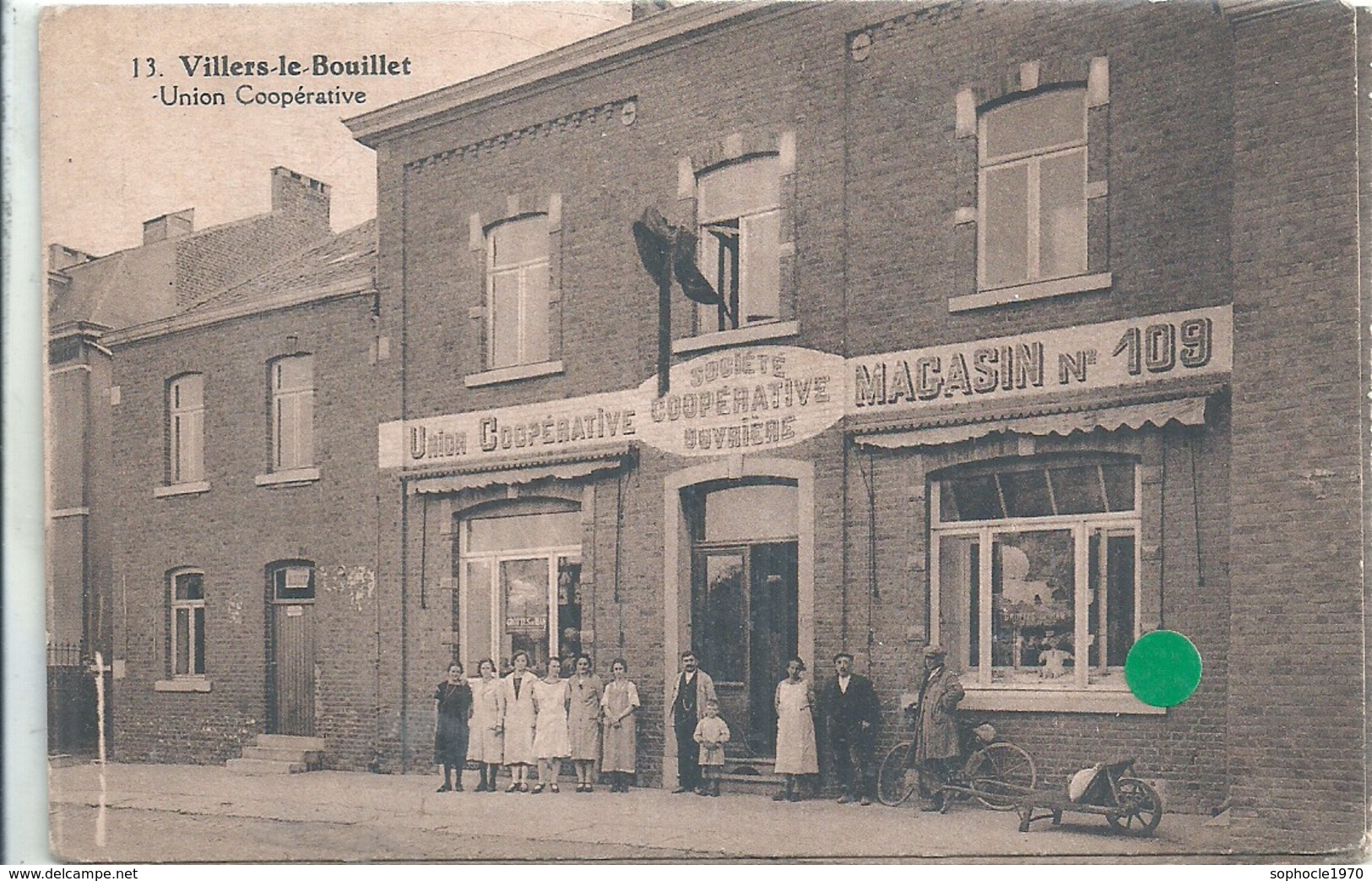 BELGIQUE - BELGIE - Province De LIEGE - VILLERS LE BOUILLET - Union Coopérative Magasin 109 - Belle Animation - Villers-le-Bouillet