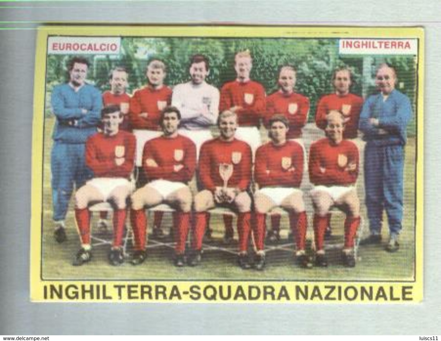 ENGLAND..INGHILTERRA...CALCIO TEAM  1966.....CALCIO ..MUNDIAL....SOCCER..WORLD CUP....FOOTBALL..FIFA - Trading Cards