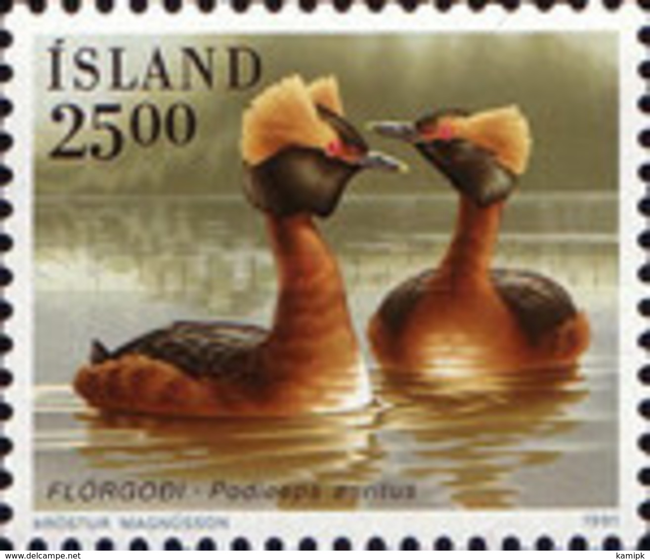 USED STAMPS Iceland - Birds - 1990 - Used Stamps