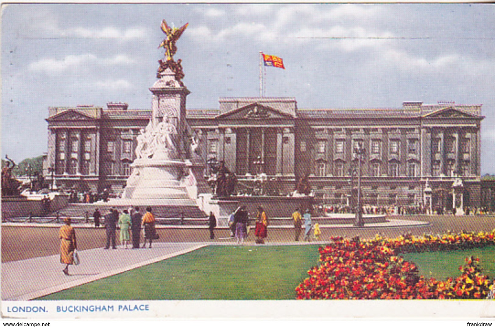 Postcard - London - Buckingham Palace - Posted 11-09-1956 - VG - Non Classés