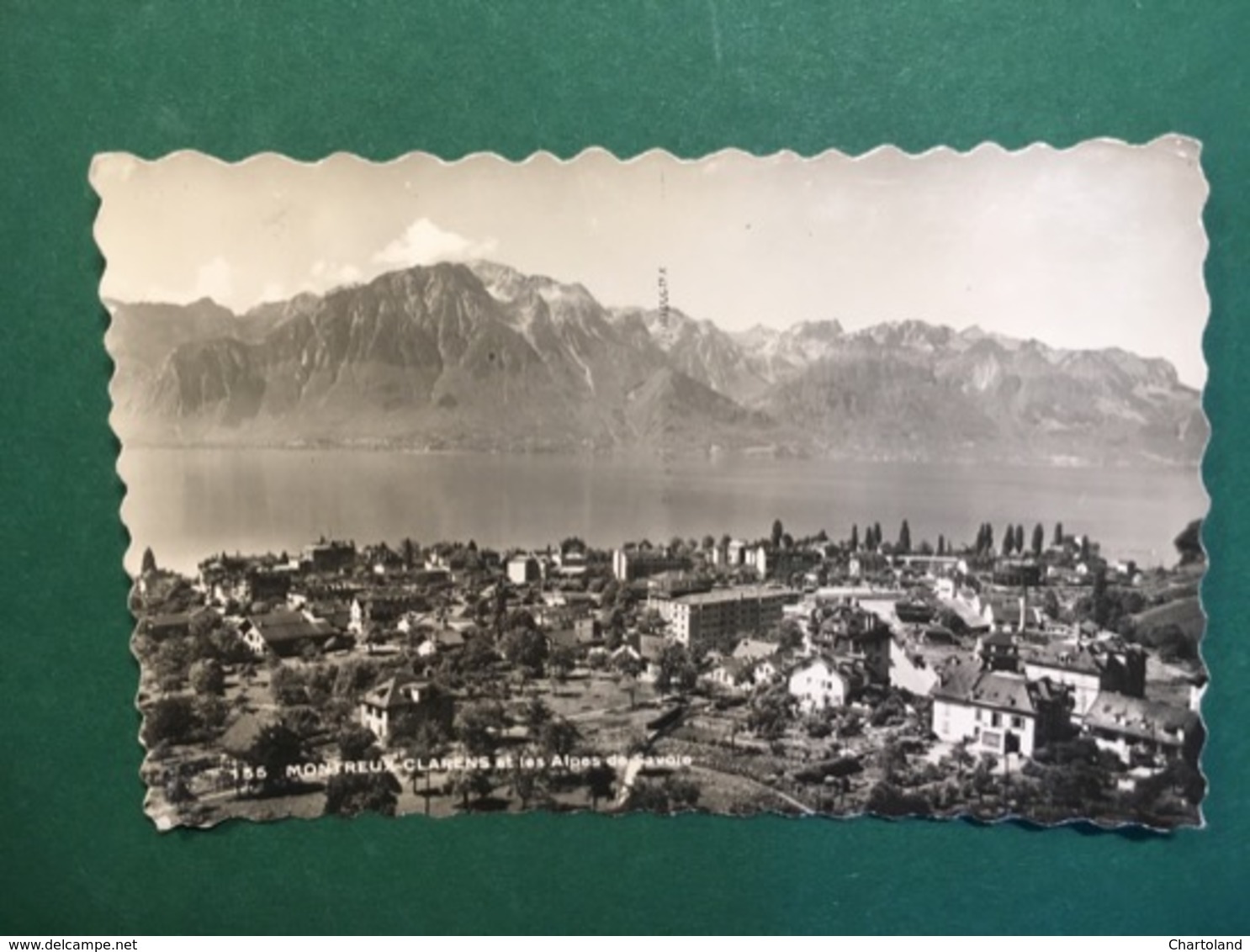 Cartolina Montreux Clarens Et Les Alpes De Savoie - 1951 - Unclassified