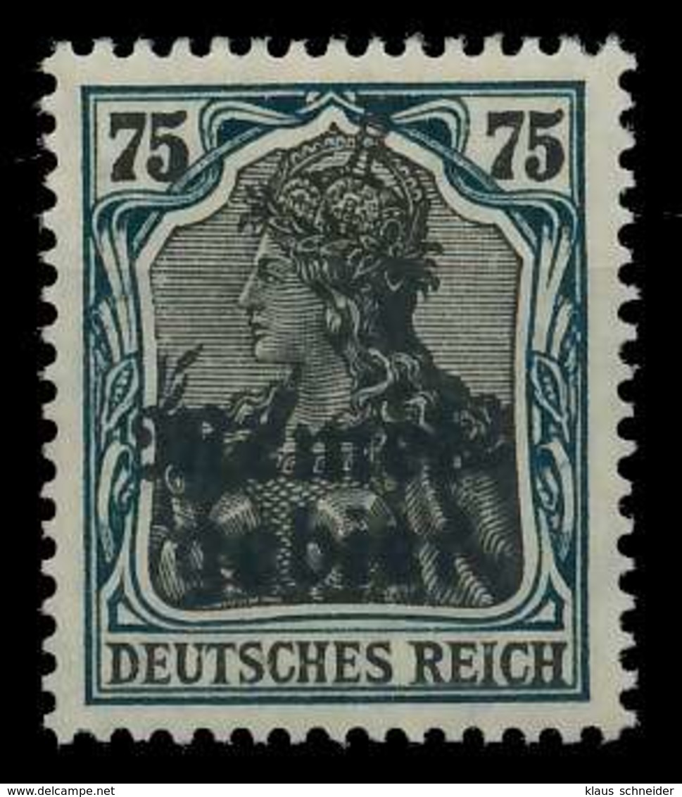 MEMEL 1920 GERMANIA Nr 8a Ungebraucht X887682 - Memelgebiet 1923