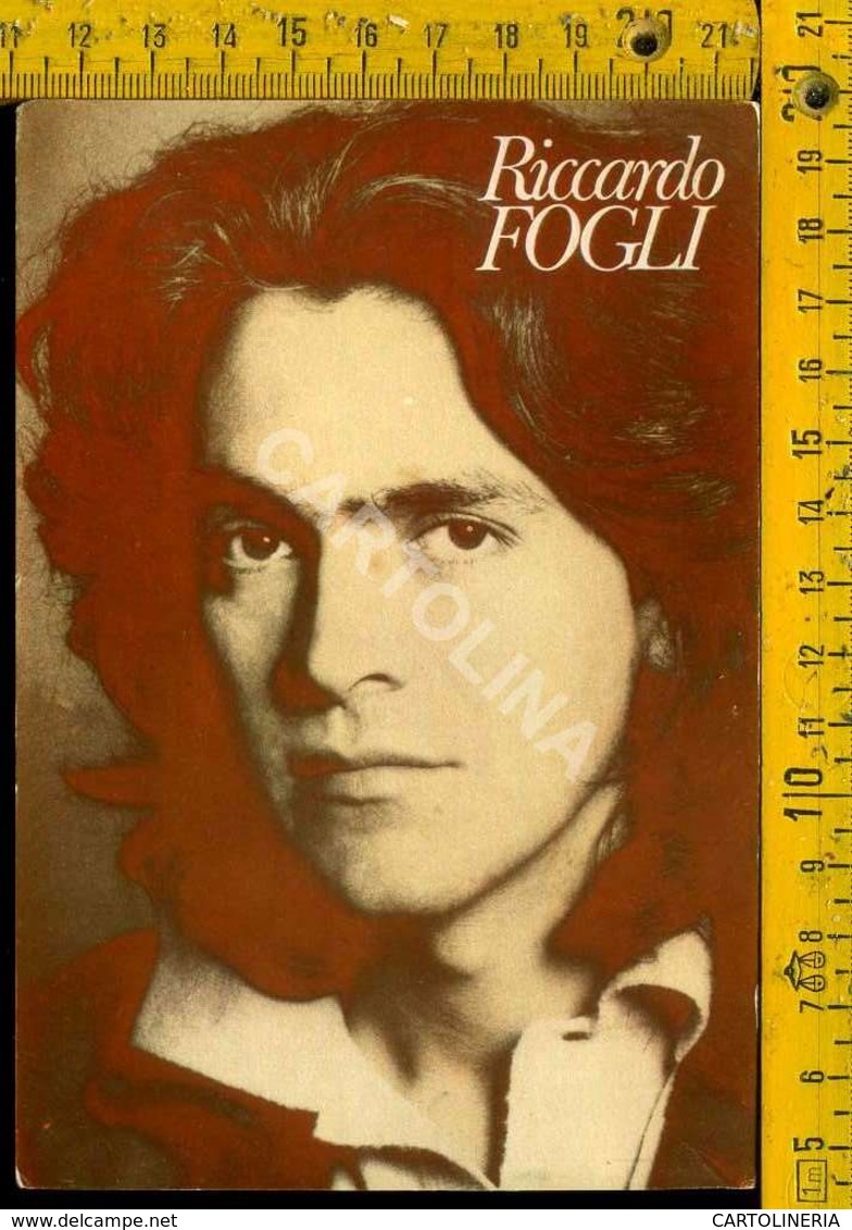 Personaggio Attore Attrice Cantante Musica Teatro Cinema Riccardo Fogli - Artisti