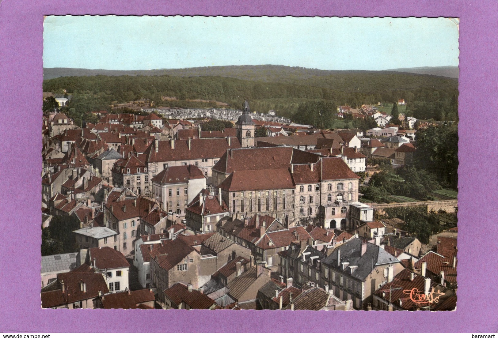 70 LUXEUIL Les BAINS  Vue Aérienne Le Petit Séminaire Et La Basilique St Pierre - Luxeuil Les Bains