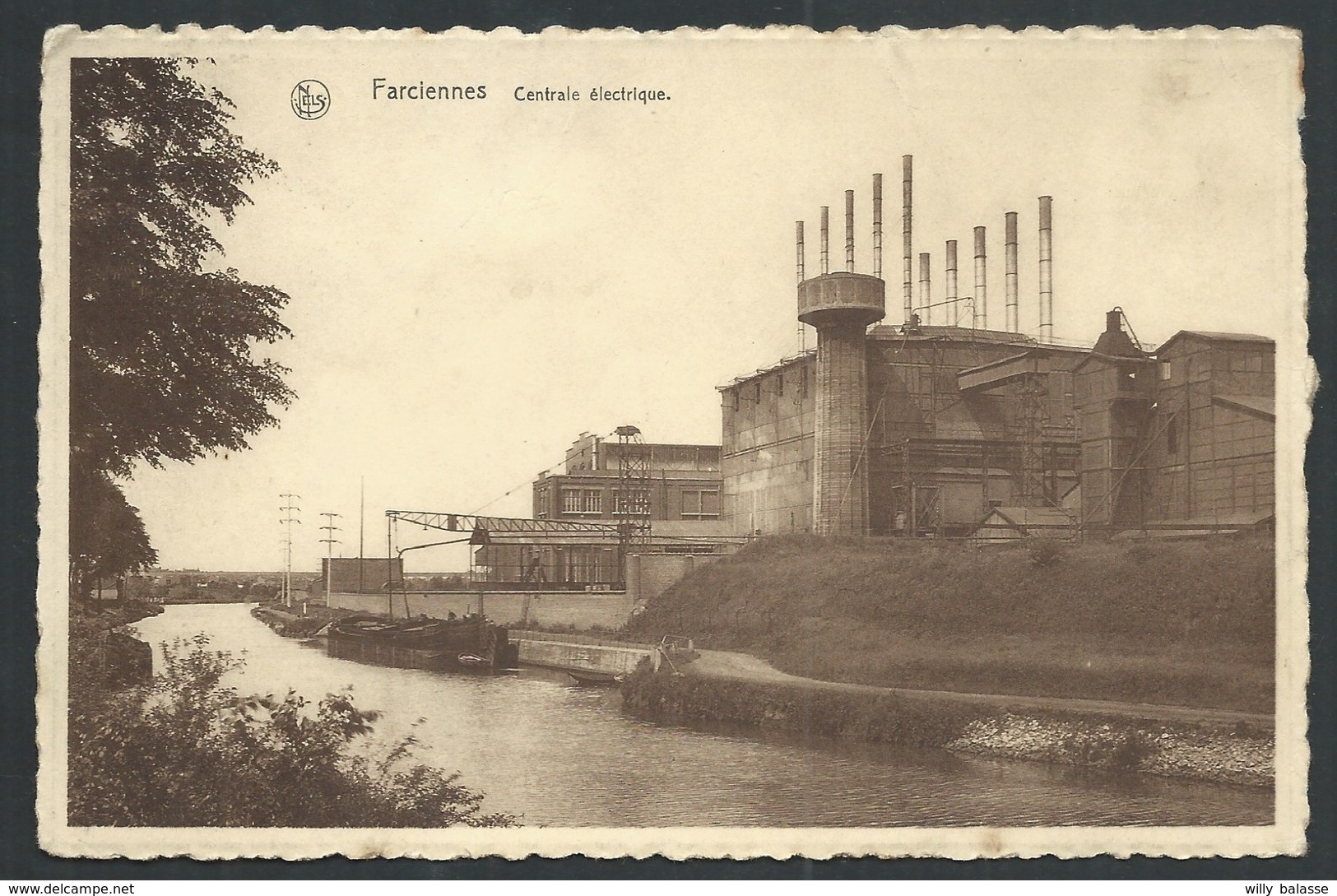 +++ CPA - FARCIENNES - Centrale Electrique - Usine - Industrie - Nels  // - Farciennes