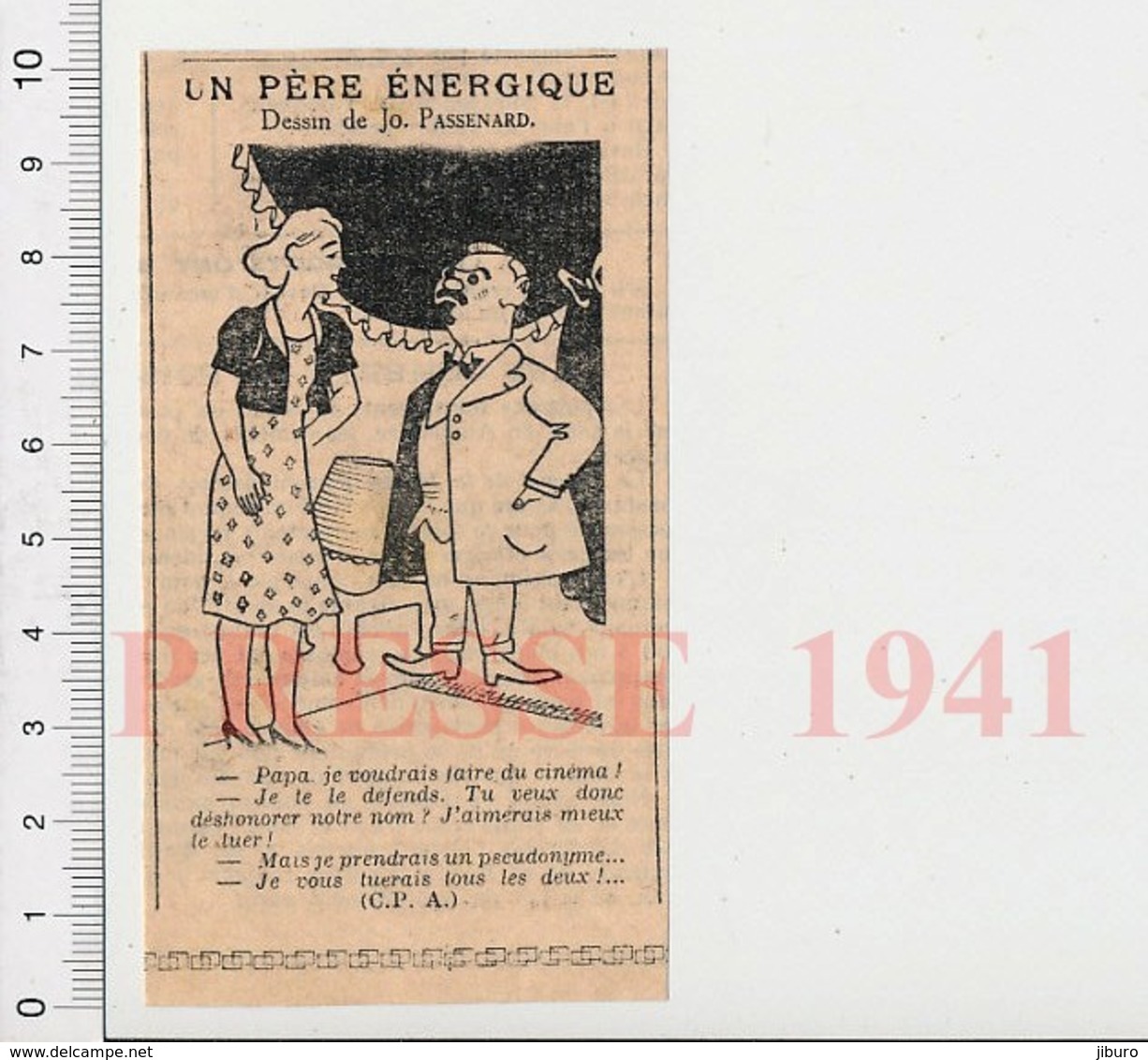 Presse 1941 Humour Ancienne Actrice De Cinéma Sous Pseudonyme 223XS - Non Classés