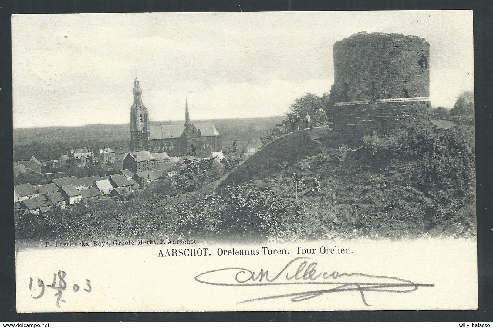 +++ CPA - AARSCHOT - AERSCHOT - Oreleanus Toren - Tour Orelien   // - Aarschot