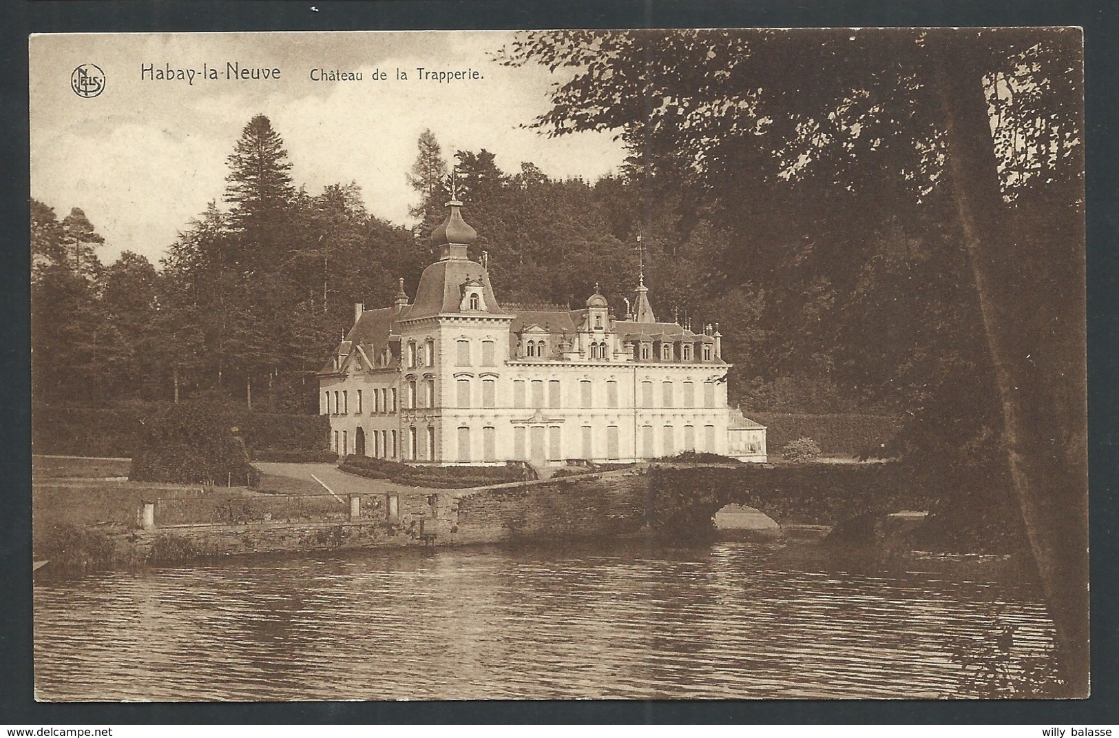 +++ CPA - HABAY LA NEUVE - Château De La Trapperie - Nels   // - Habay