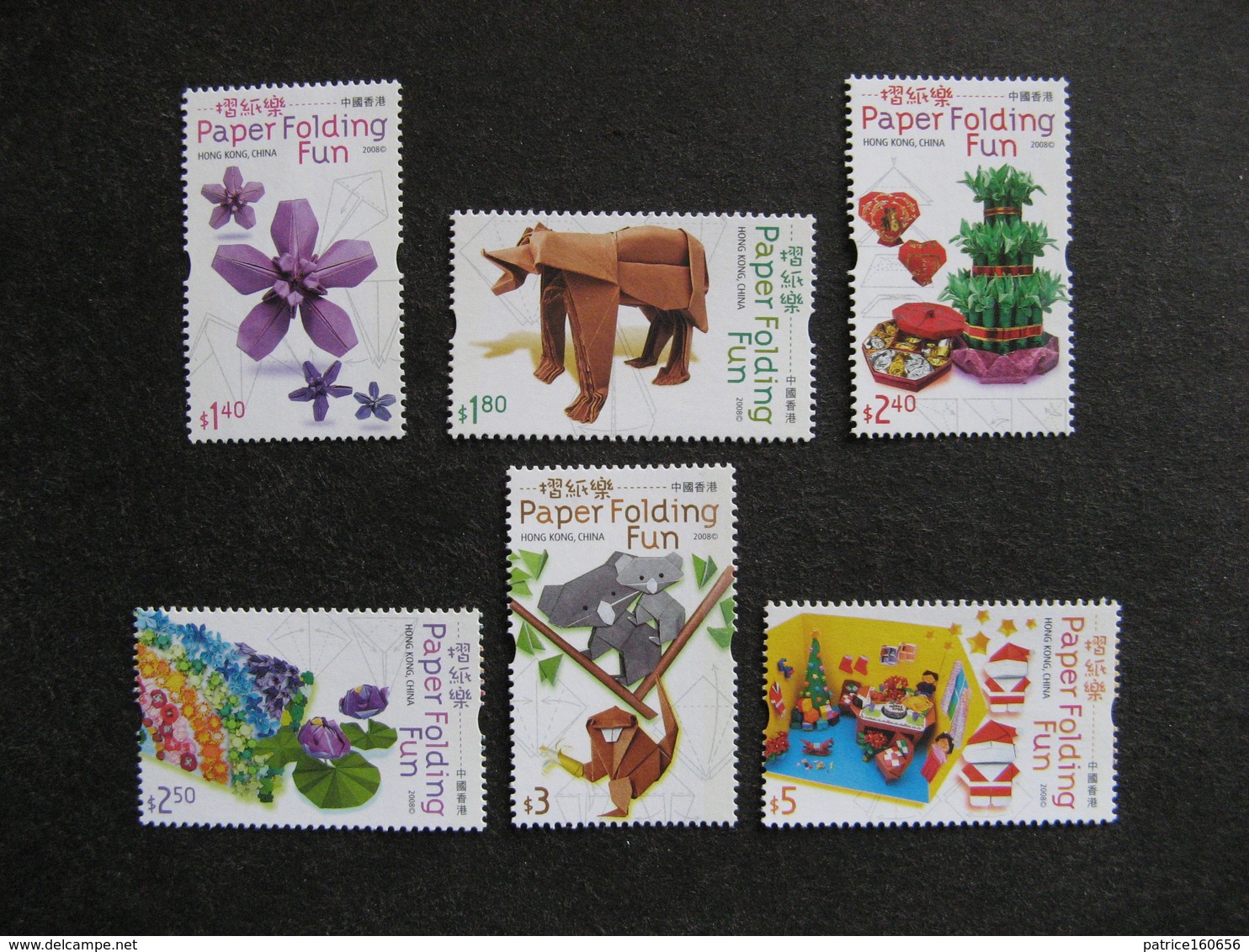 HONG-KONG : TB Série N° 1385 Au N° 1390, Neufs XX. - Unused Stamps