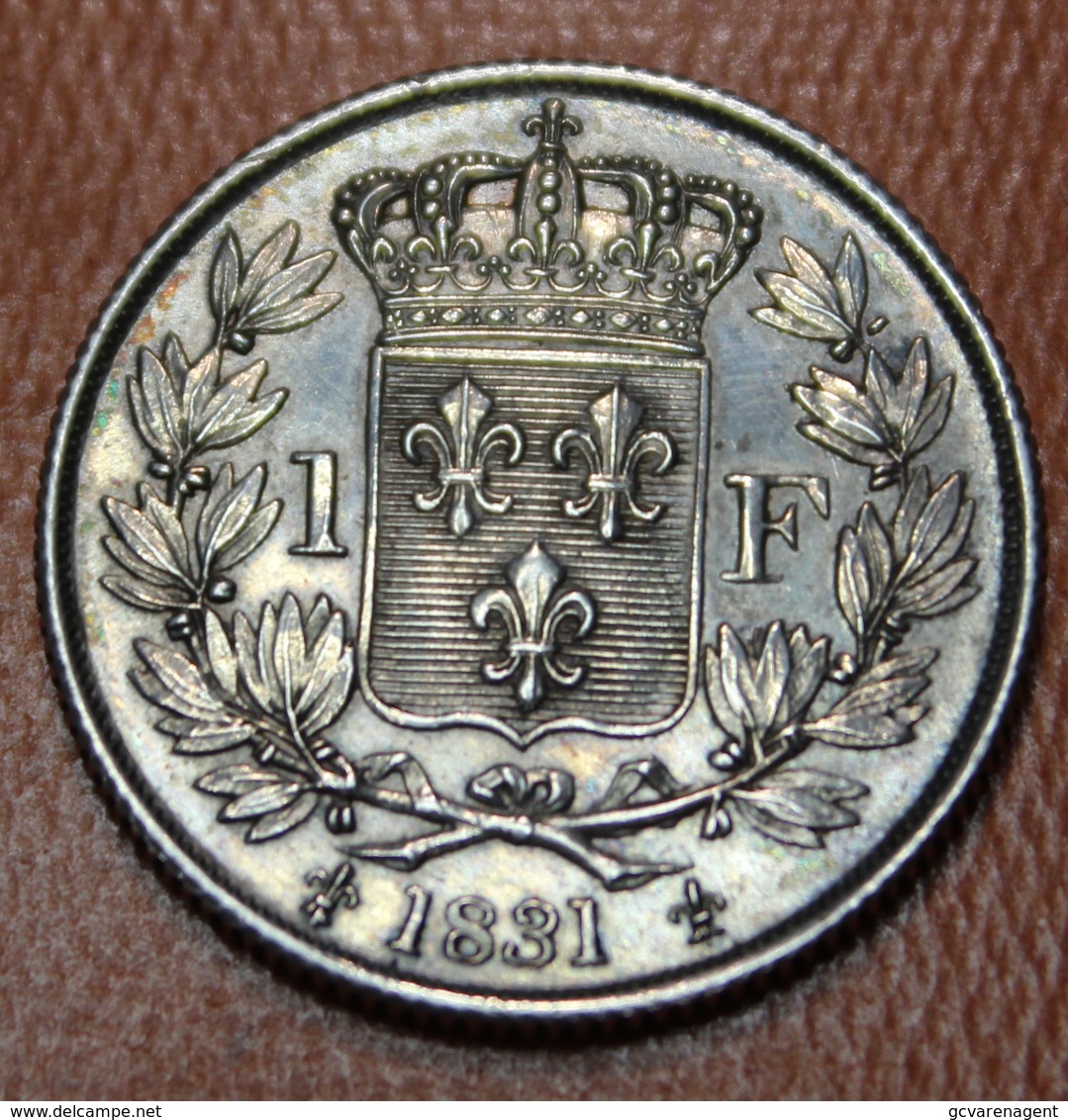 1 FRANC HENRI V 1831 SUP  -  2 SCANS - Otros & Sin Clasificación