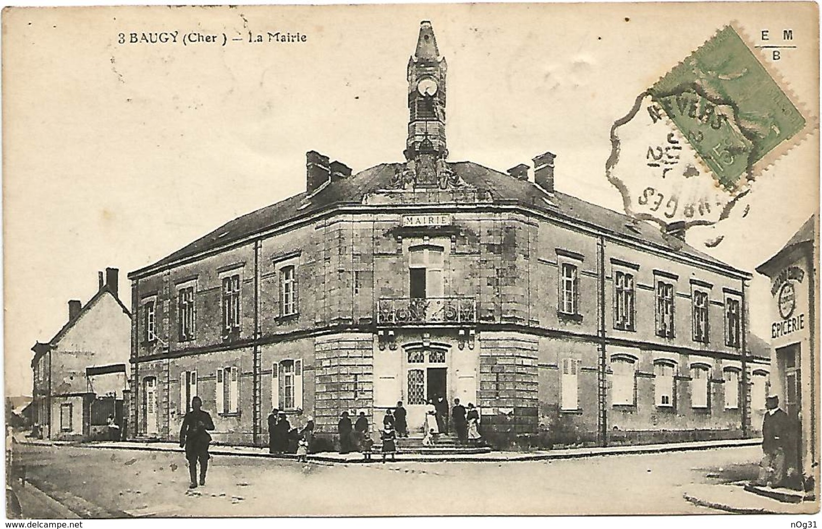 18 - 1921 - Baugy - La Mairie - Baugy