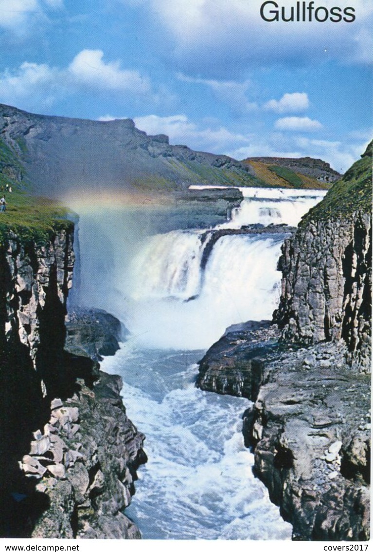 Iceland/Islande/Ijsland/Island Postcard Gullfoss Unused - IJsland