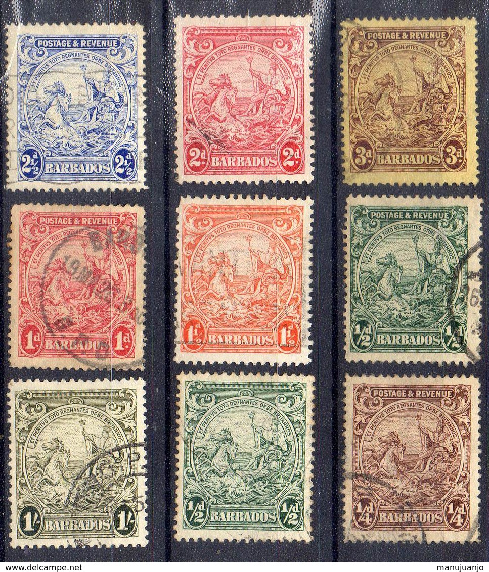 COLONIES BRITANNIQUES ! Timbres Anciens De BARBADE Depuis 1921 - Other & Unclassified