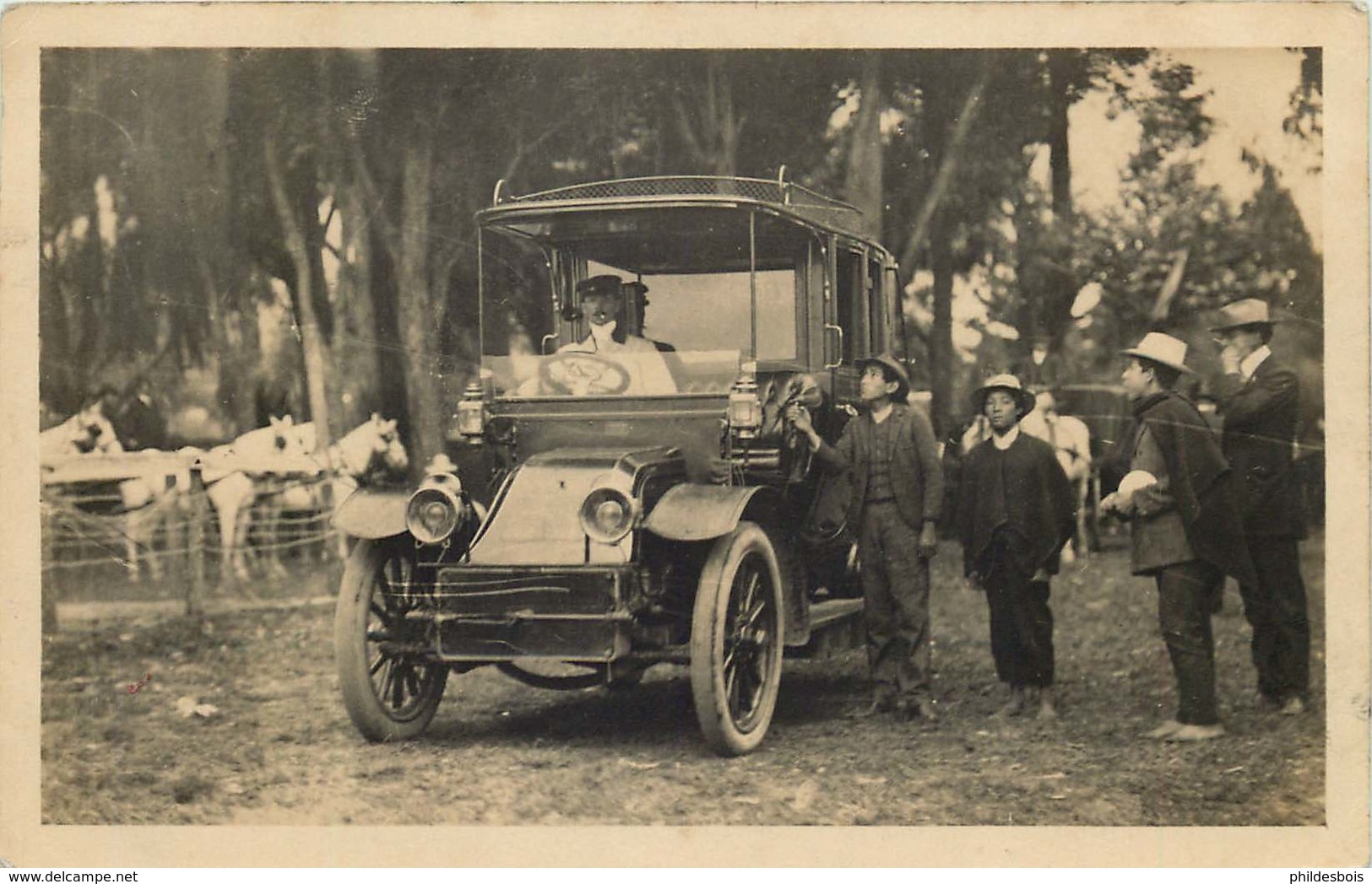 AMERIQUE  COLOMBIE (carte Photo)  L'AUTOMOBILE De L'ex Président - Colombie