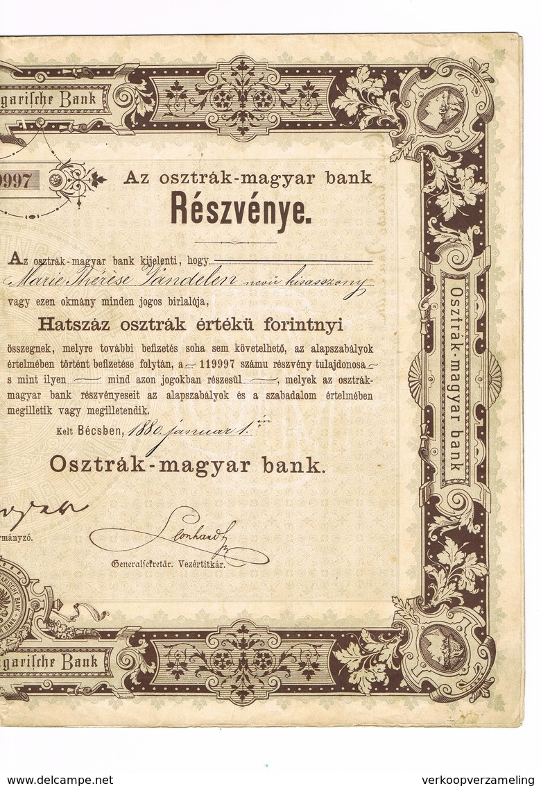 Osztrak-Magyar Bank - Banque & Assurance