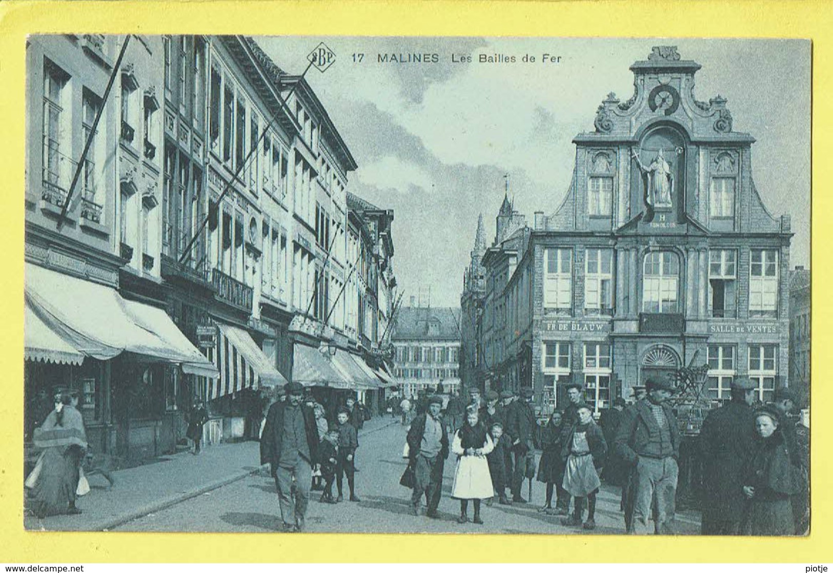 * Mechelen - Malines (Antwerpen) * (SBP, Nr 17) Les Bailles De Fer, Belle Animation, Animée, Marchands, TOP Unique Rare - Malines