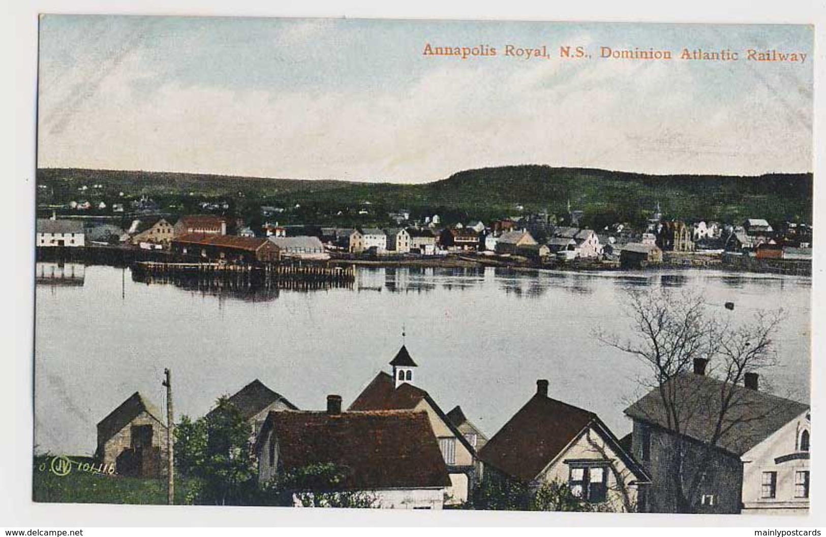 AJ63 Annapolis Royal, N.S. - Dominion Atlantic Railway - Autres & Non Classés