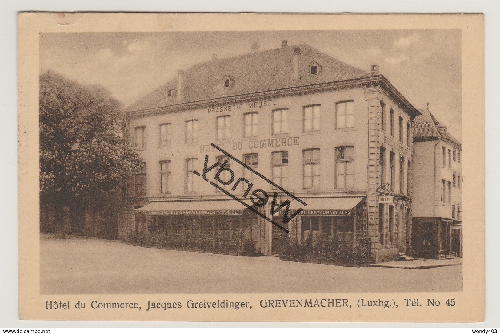 Grevenmacher - Hôtel Du Commerce - Autres & Non Classés