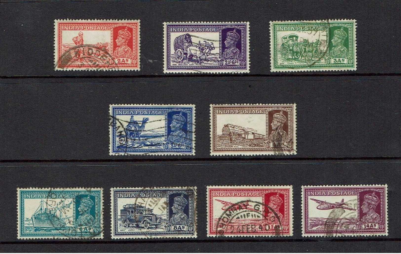 INDIA - 1936-47 King George VI