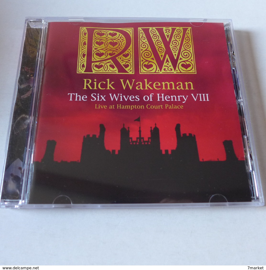 CD/   Rick Wakeman (ex Yes) -The Six Wives Of Henry VIII . Live At Hampton Court Palace - Rock