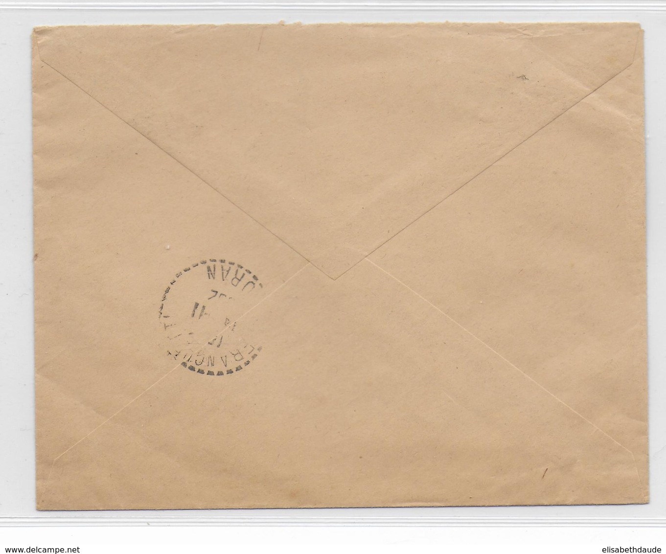 ALGERIE - 1952 - ENVELOPPE De DRARIA (IND 5) => FRANCHETTI - Lettres & Documents