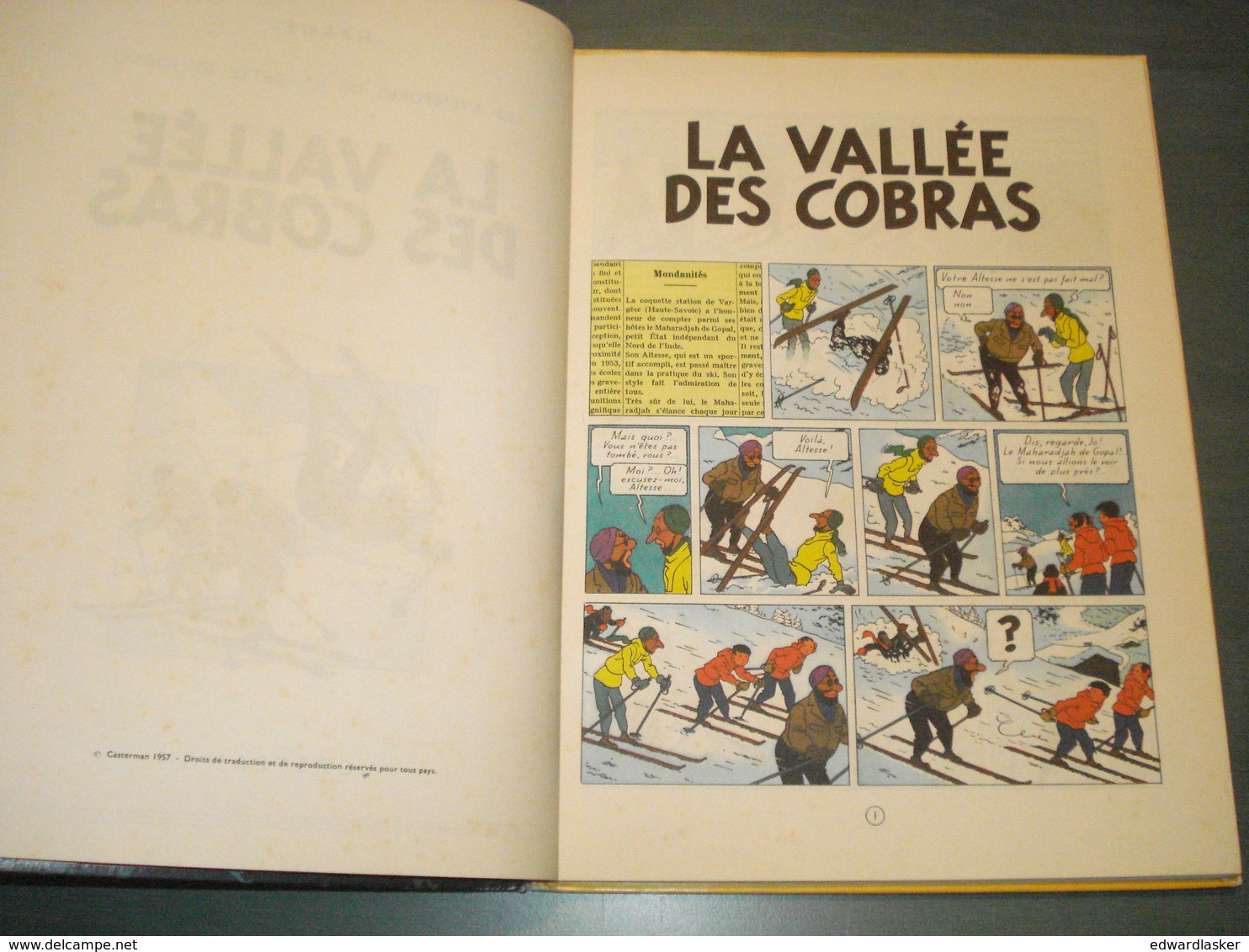 JO ZETTE ET JOCKO : La Vallée Des Cobras - Casterman 1966 - B35bis - Bon état - Jo, Zette & Jocko