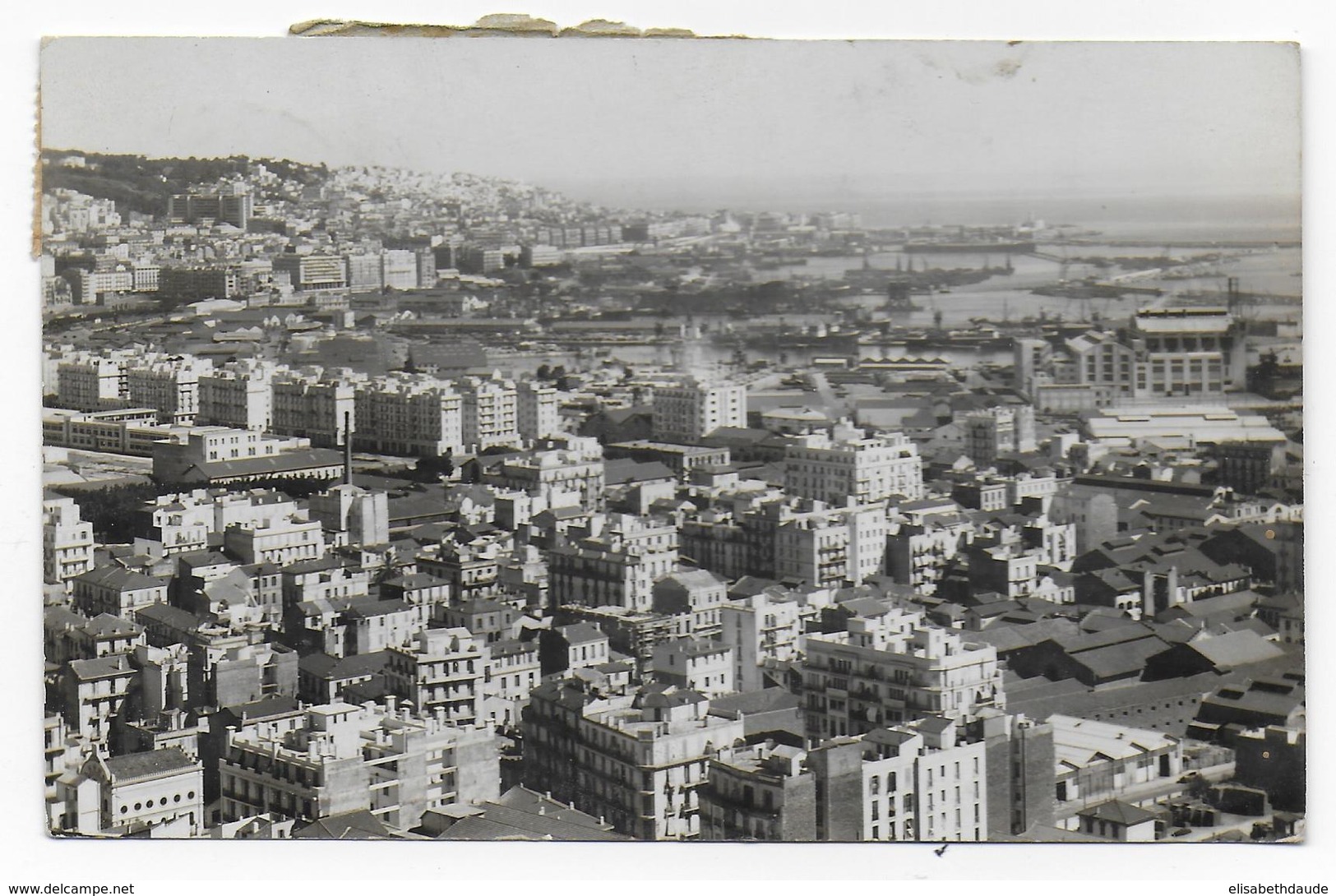 ALGERIE - 1933 - CARTE Par AVION De ALGER => VICHY - Lettres & Documents